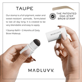 MADLUVV refill sponge close-up showing texture for precise application