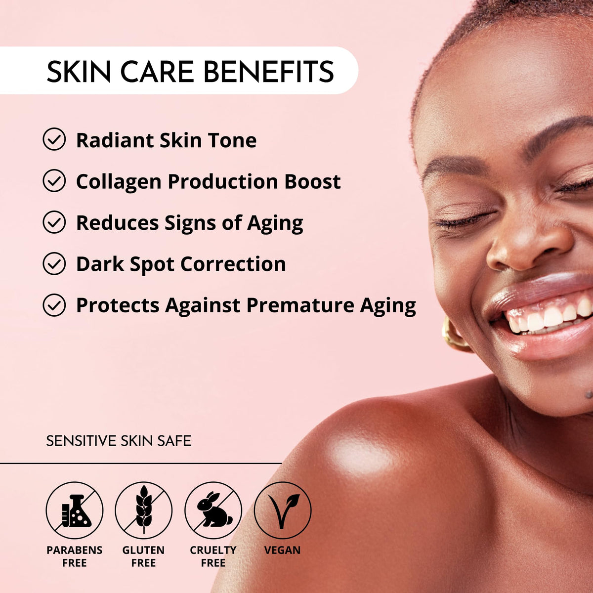 MAELOVE Glow Maker lightweight serum on hand, showing fast absorption and hydrated look