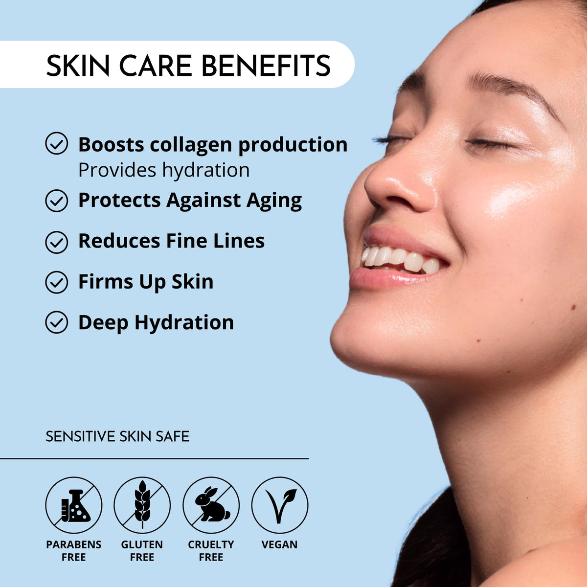 MAELOVE ingredient label close-up emphasizing peptides and actives for informed choice