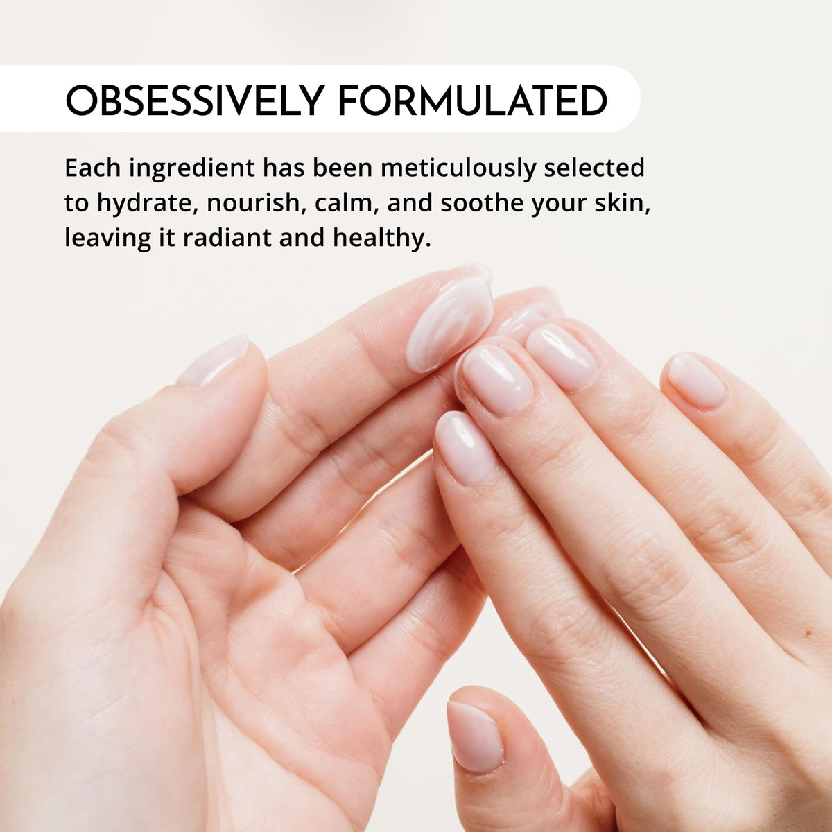 MAELOVE ingredients label highlighting squalane and hyaluronic acid benefit