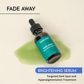 MAELOVE bottle on bathroom shelf in morning routine setting showing everyday usability benefit