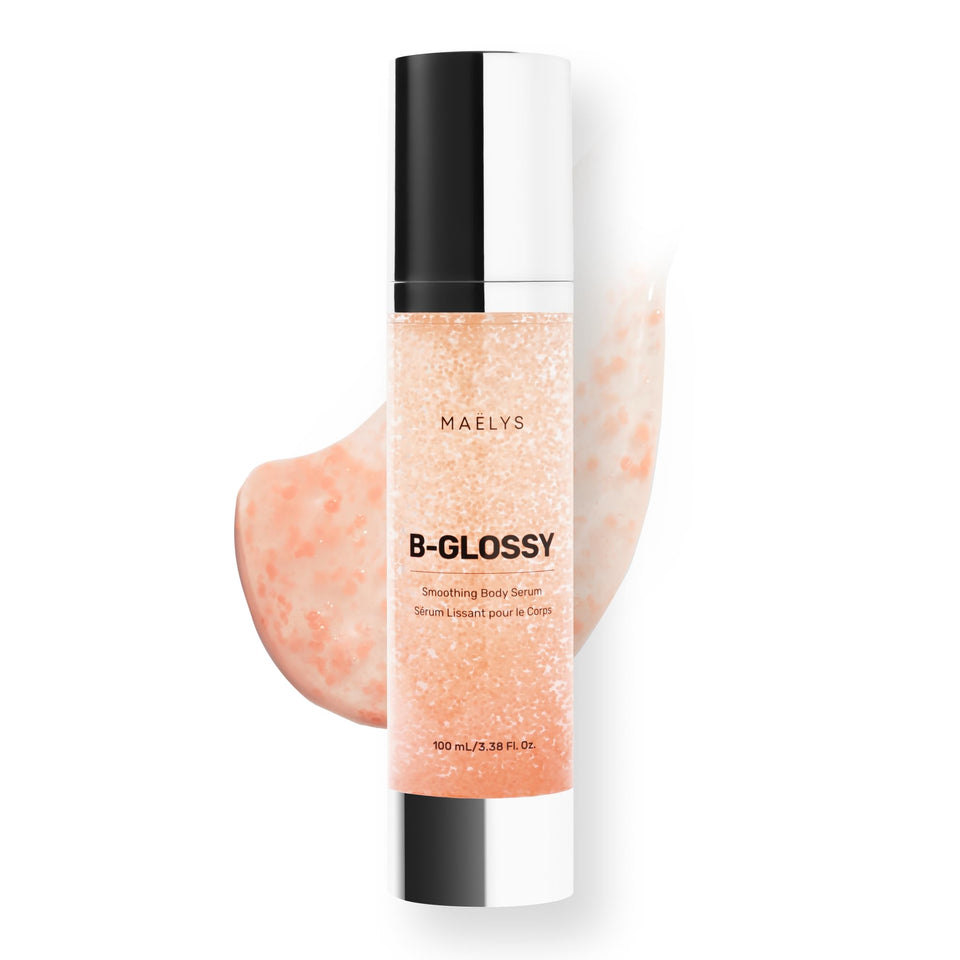 MAËLYS front packaging shot showing bottle and label, promoting visible smoothing