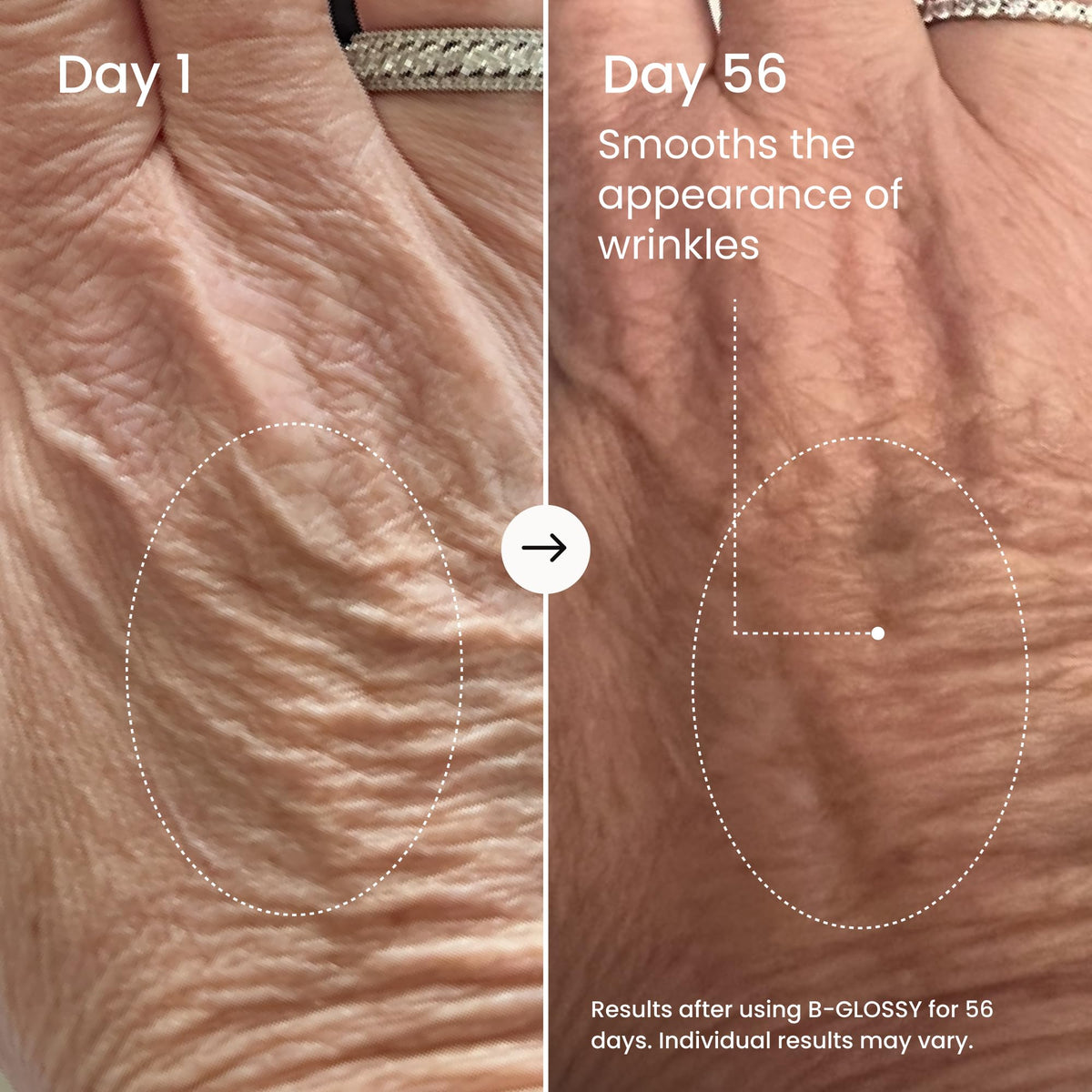 MAËLYS serum texture close-up with droplet showing hydrating, lightweight finish