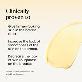 MAËLYS comparative scale graphic showing firmer-looking chest