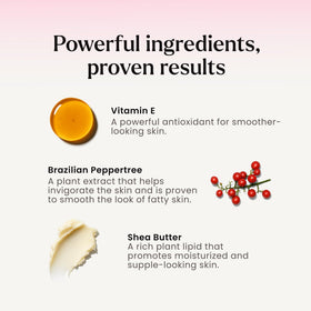 MAËLYS applied with massage tool showing targeted use to improve skin texture