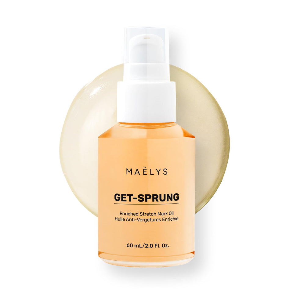 MAËLYS GET-SPRUNG front packaging showing label and bottle benefiting routine clarity