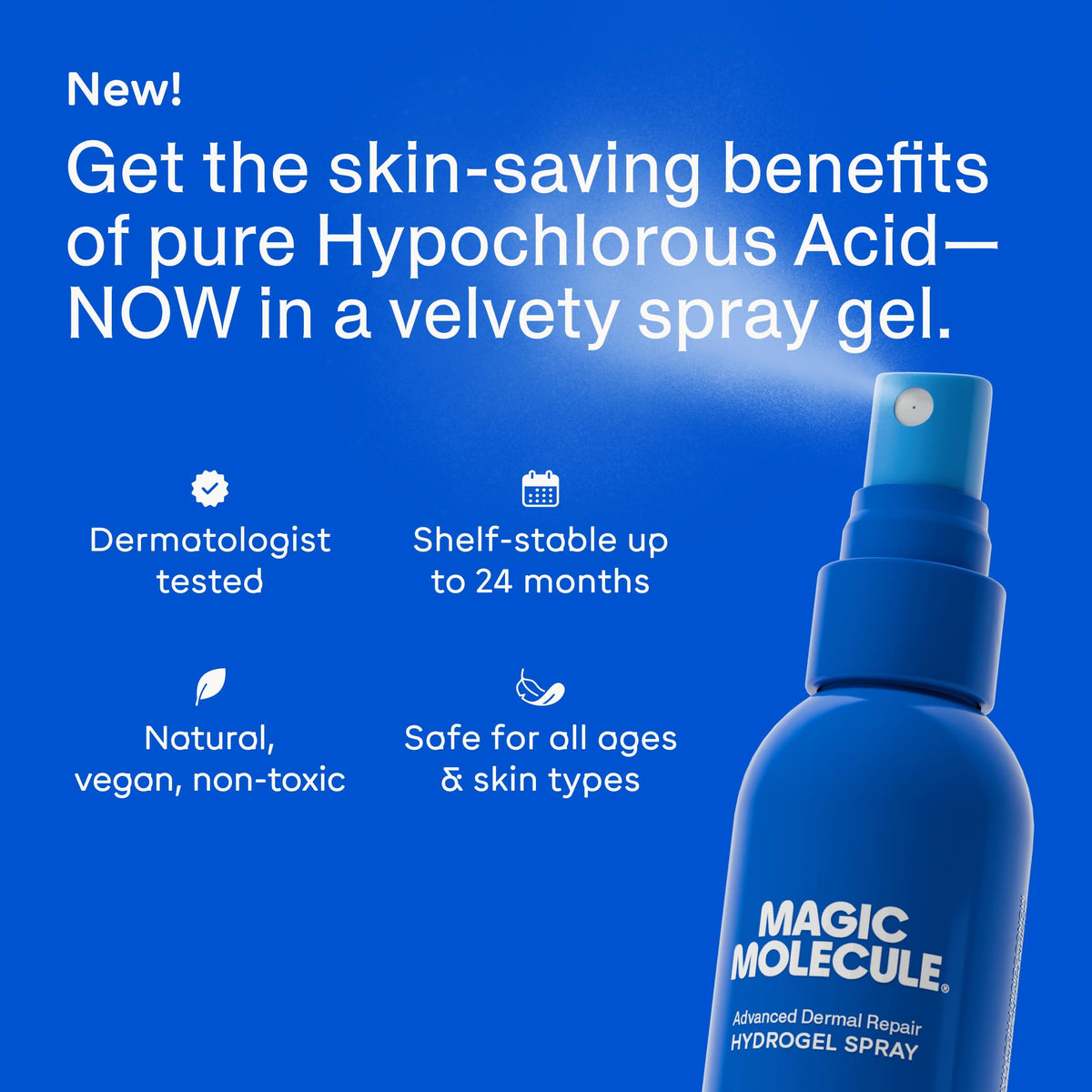 Magic Molecule spray nozzle closeup demonstrating precise, drip-free application control