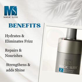 MagicSleek argan oil ingredient close-up highlighting nourishing benefits for hair