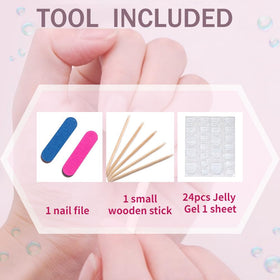 MAGLFELL application kit with adhesive pads and files for easy setup