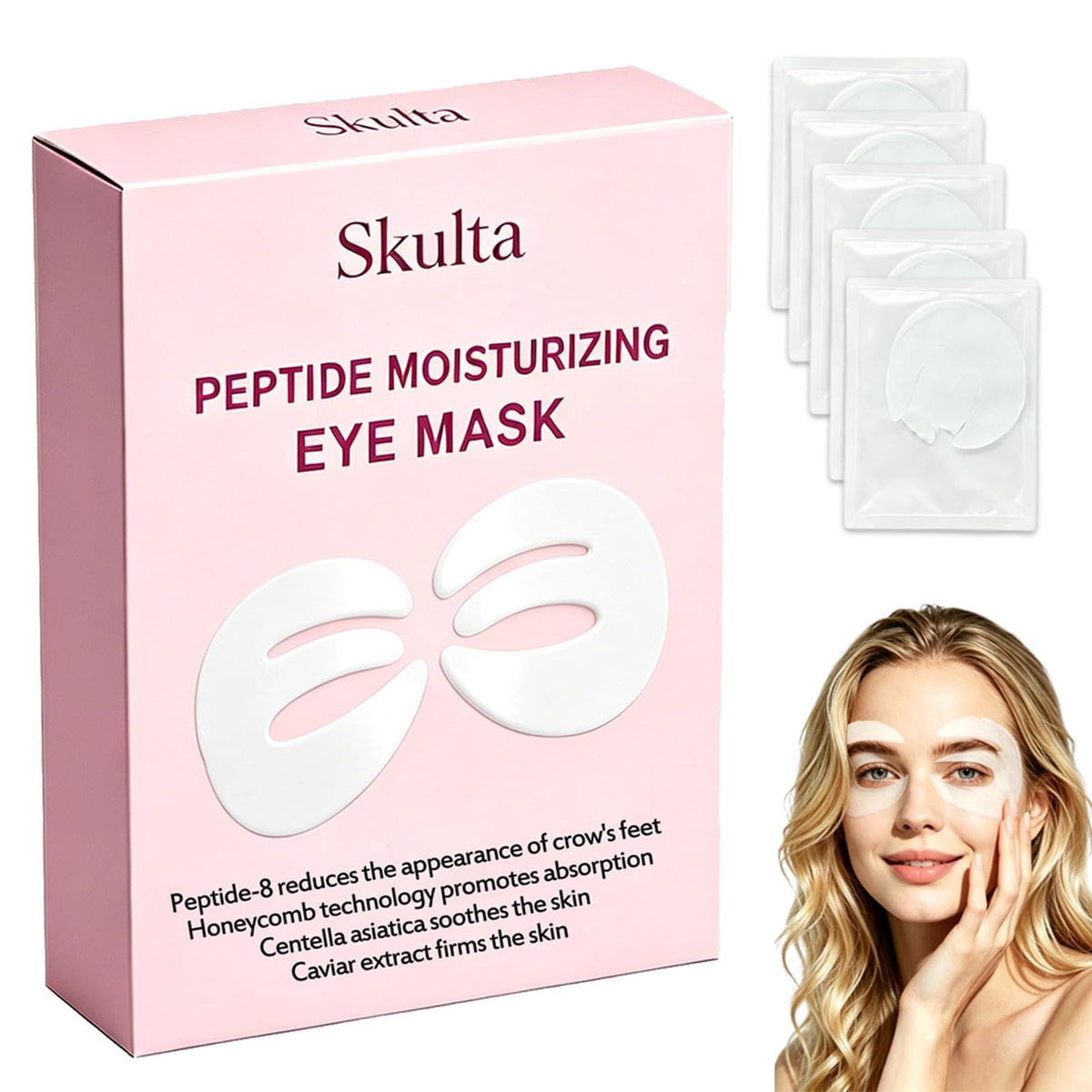 Magluxe front packaging showing box and five-pair claim for quick selection