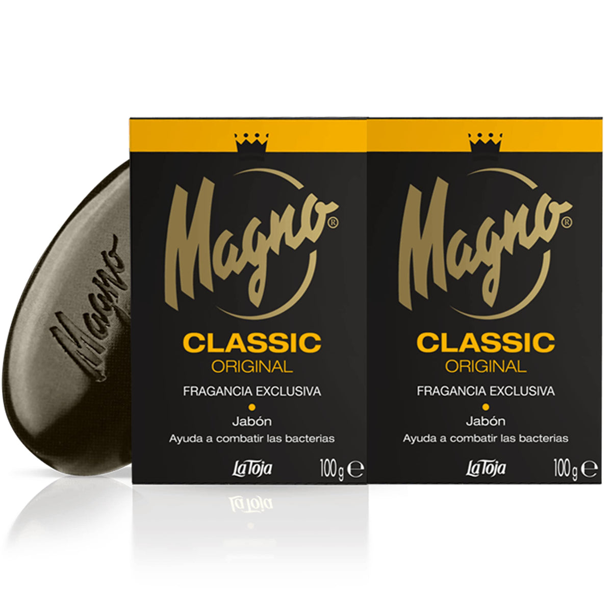 Magno Classic Black rich lather closeup demonstrating creamy foam for smooth cleansing