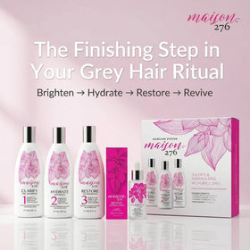 Maison 276 product label highlighting clean ingredients for gentle daily care