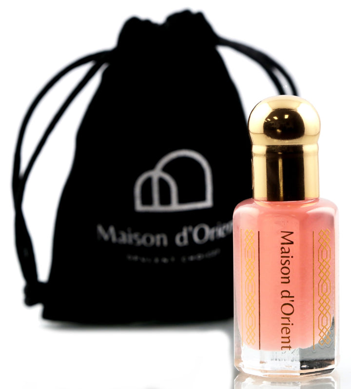 Maison d'Orient front packaging showing compact 12mL bottle usefulness