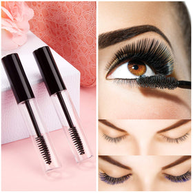 Maitys close-up of mascara wand and brush showing easy application benefit