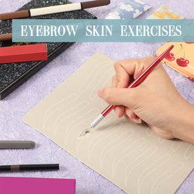 Maitys practice setup with microblading tools demonstrating ready-to-train use