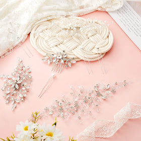 Maitys variety of pieces on a hand showing scale and styling options