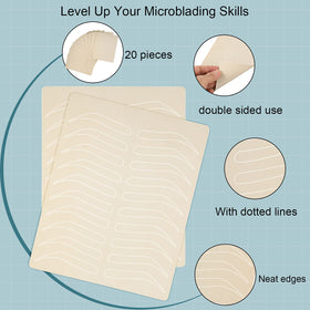 Maitys smooth side close-up ideal for sketching eyebrow shapes
