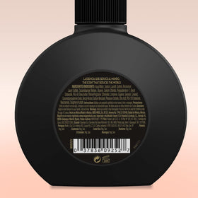 Maja bottle on bathroom sink demonstrating compact size and décor appeal