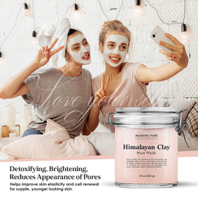 Majestic Pure being applied to cheek demonstrating even coverage