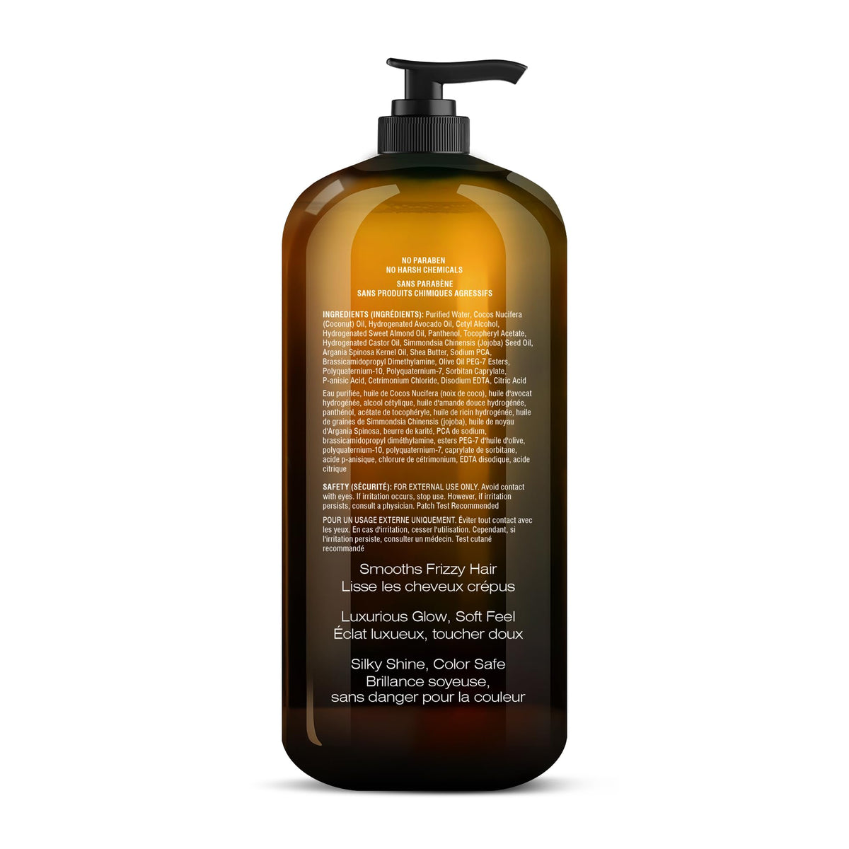 Majestic Pure conditioner on bathroom shelf suggesting daily use