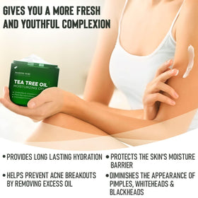 majestic pure cream being applied to hand for fast absorption