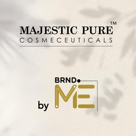 Majestic Pure on bathroom shelf suggesting spa-like home treatment