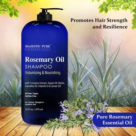 Majestic Pure rosemary sprig close-up highlighting natural ingredient benefits