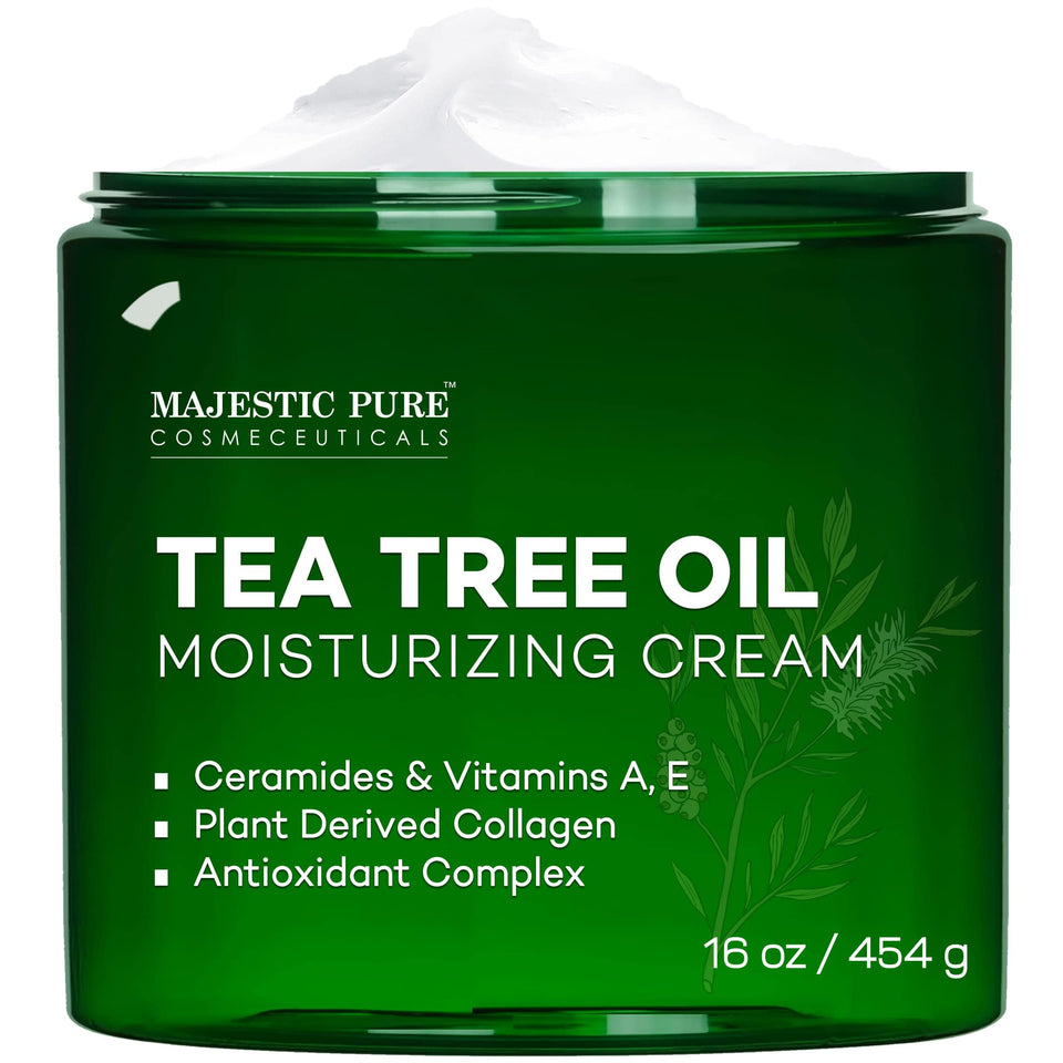 majestic pure jar front view showing product and moisturizing benefit