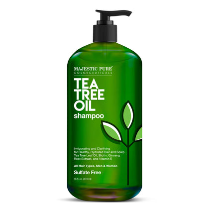 Majestic Pure front bottle view showing 16 fl oz and clean packaging benefit