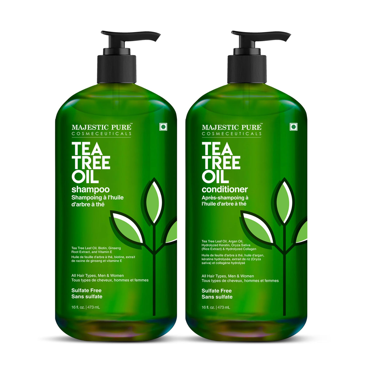 Majestic Pure front packaging showing product and benefits