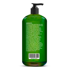 Majestic Pure shampoo in shower setting demonstrating daily-use practicality