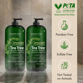 Majestic Pure creamy lather texture demonstrating gentle cleansing