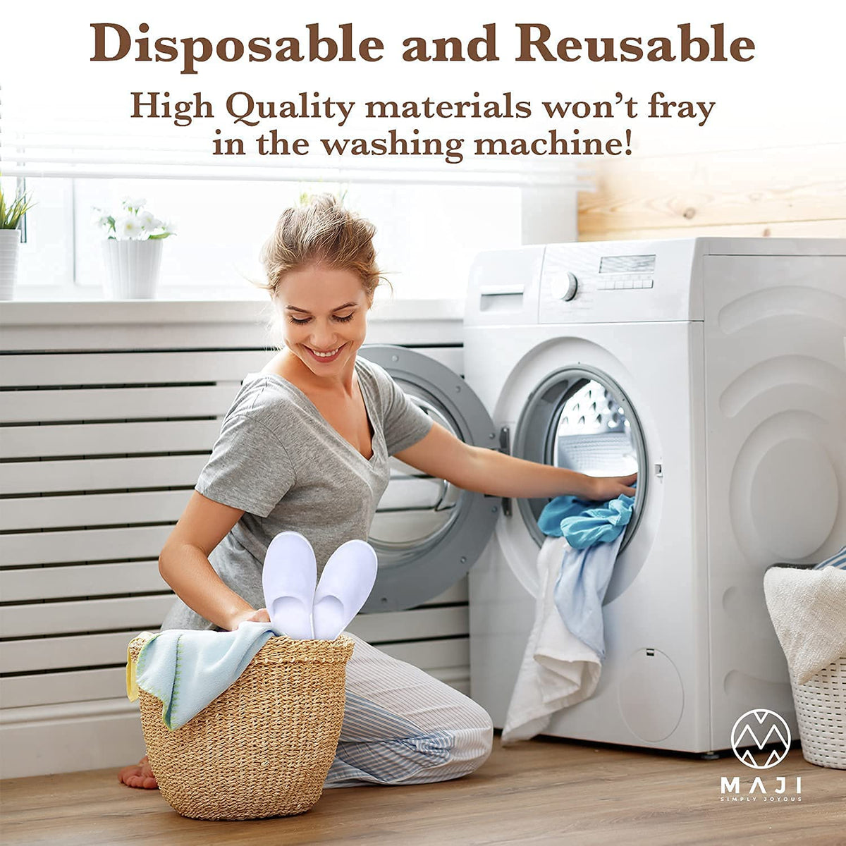 MAJI SIMPLY JOYOUS individually wrapped pair for hygienic delivery