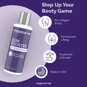 Major Curves application in hand massaging into skin, shows easy daily use