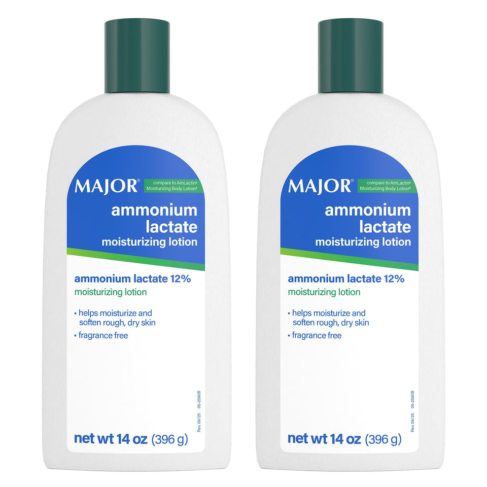 Major front packaging showing two 14 oz bottles and product benefit