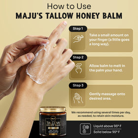 MAJU jar on bathroom shelf showing eco-friendly amber glass benefit