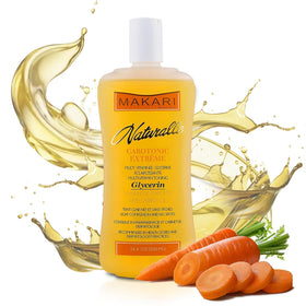 MAKARI front packaging showing product and benefit for hydrated skin
