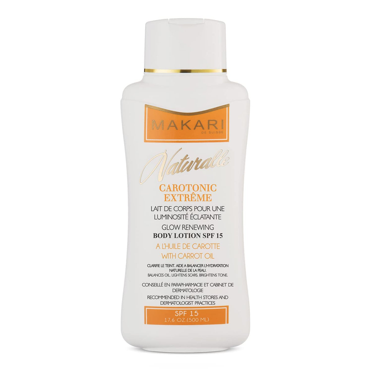 MAKARI front packaging showing product and benefits