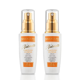 MAKARI front packaging showing bottle and box for clear product recognition and trust