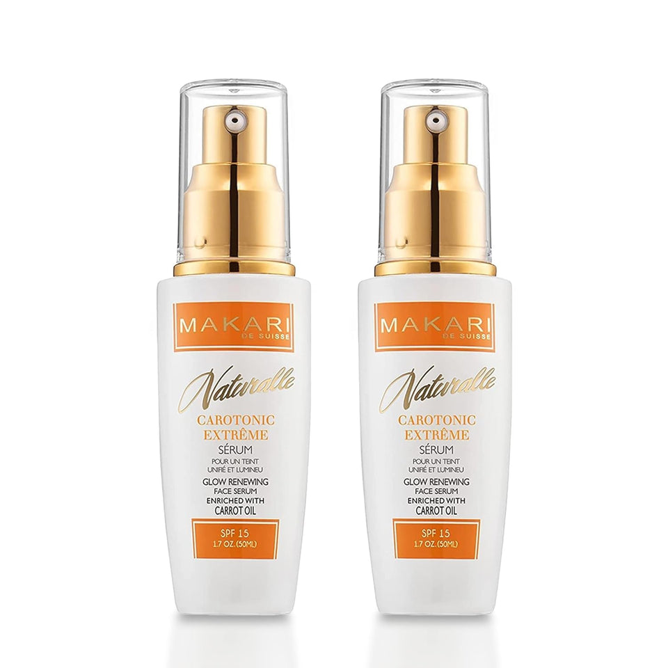 MAKARI front packaging showing bottle and box for clear product recognition and trust