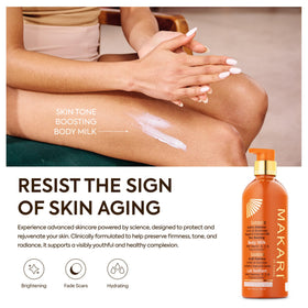 MAKARI carrot extract close-up highlighting natural brightening botanical benefits