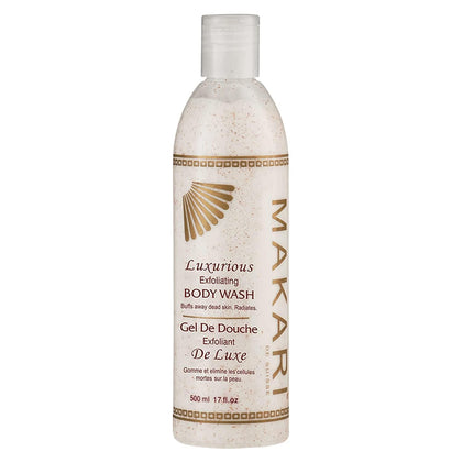 Makari front bottle 500ml showing full packaging and brightening benefits