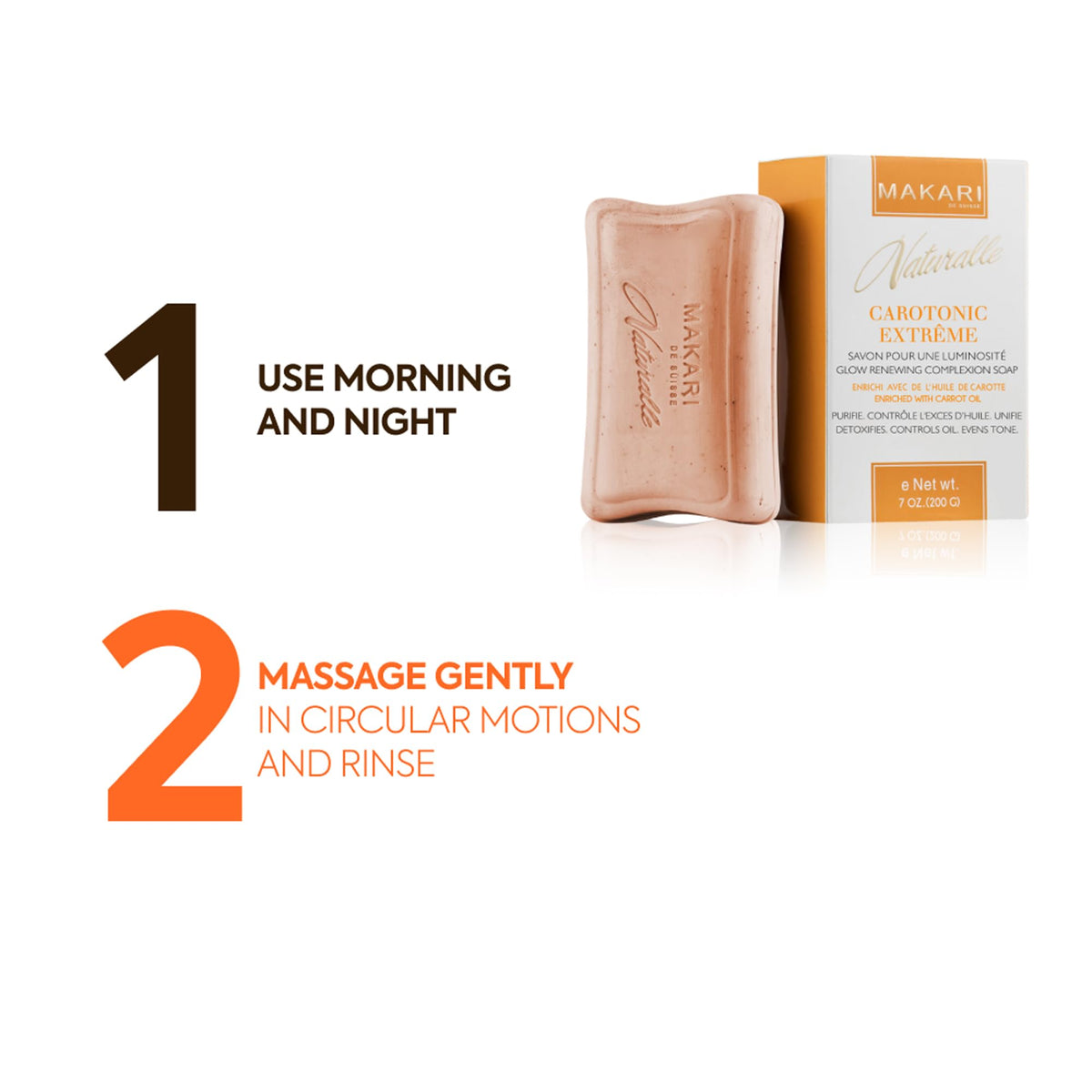 MAKARI apricot seeds close-up highlighting natural exfoliating and smoothing benefit