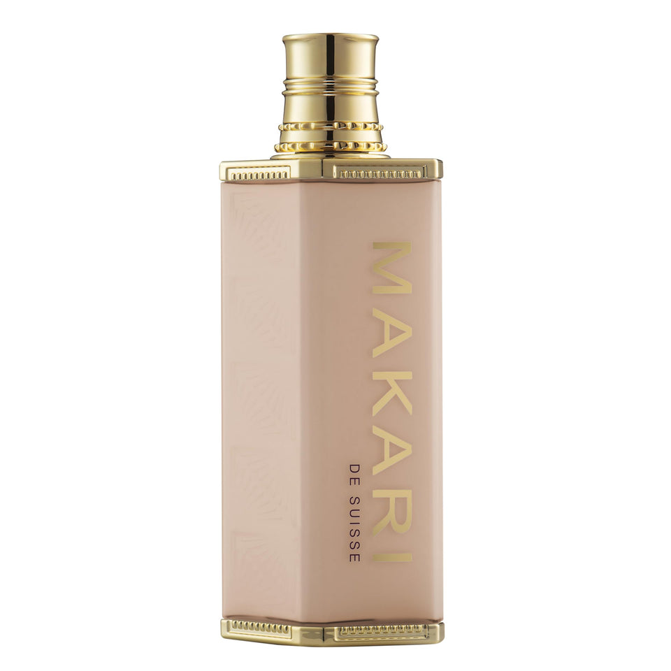 MAKARI front packaging showing bottle and brand for clear identification and trust