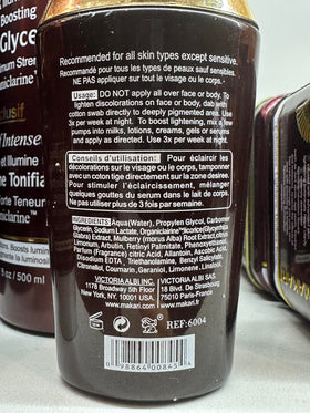 Makari serum placed on bathroom shelf in daily skincare routine setting