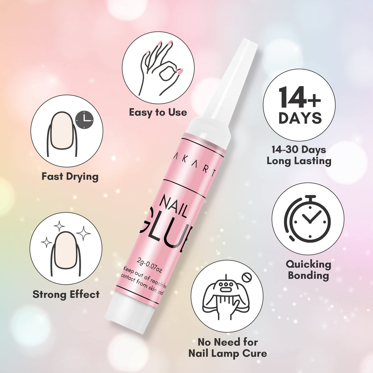 Makartt precision applicator tip detail for mess-free control