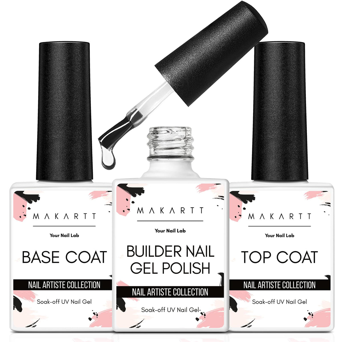 Makartt front packaging showing trio kit and benefits