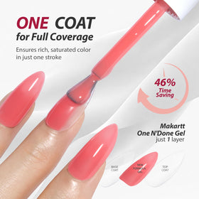 Makartt brush applicator close-up demonstrating smooth, streak-free benefit