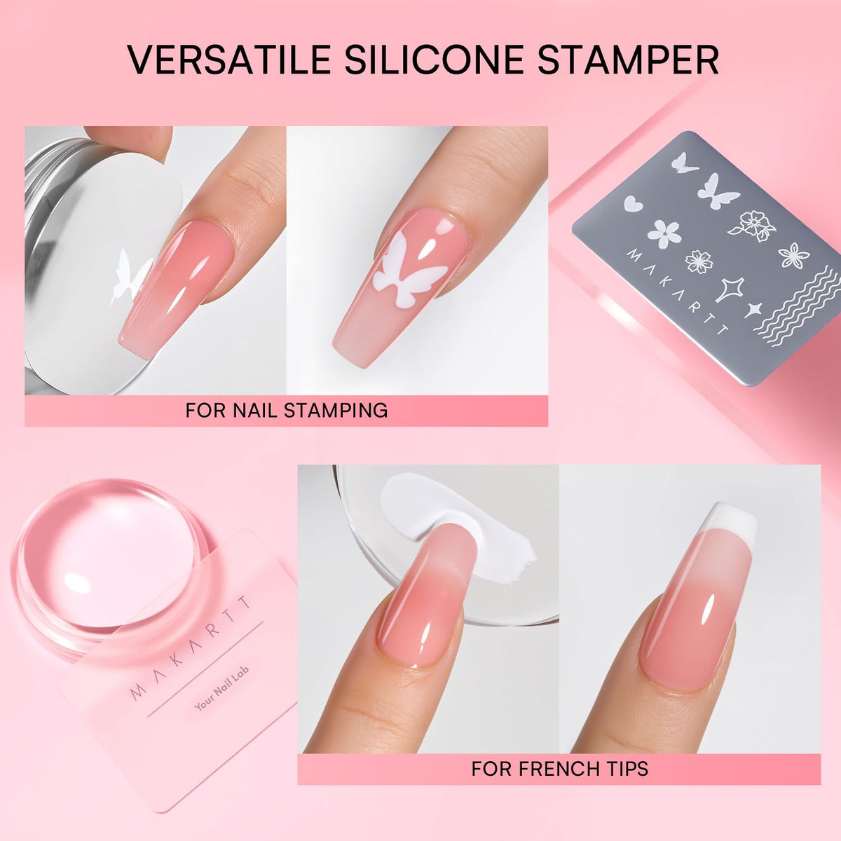 Makartt ColorPot stamping transfer demo showing crisp pattern transfer