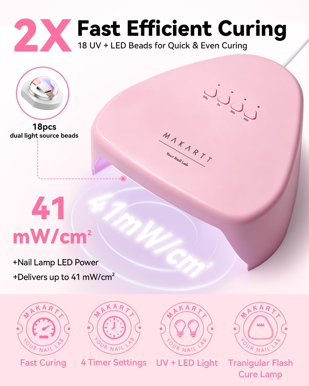 Makartt removable base displayed for easy pedicure access and simple cleaning